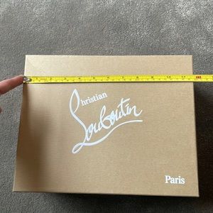Empty Christian Louboutin Box